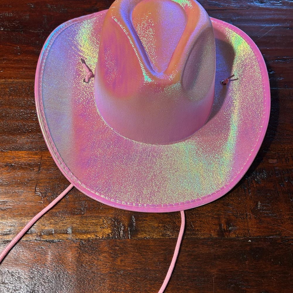 Pink Iridescent women’s  Cowboy Hat